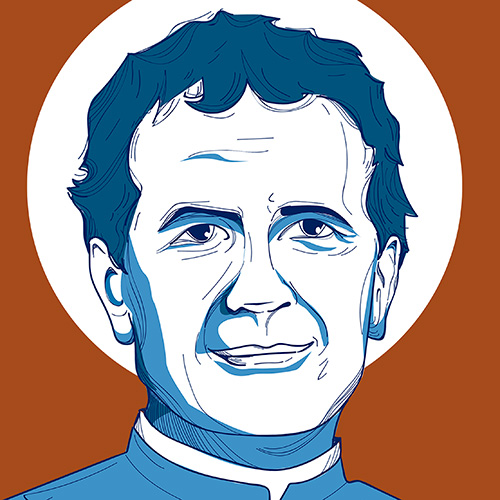 A picture of Saint John Bosco