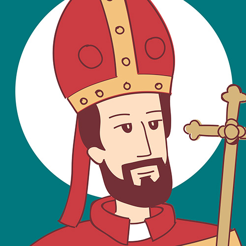 A picture of Saint Thomas Becket