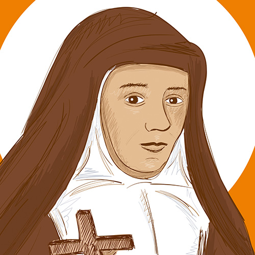 A picture of Saint Jane de Chantal