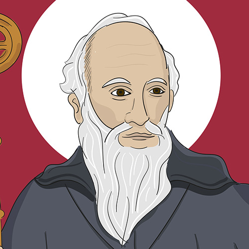 A picture of Saint Benedict of Nursia