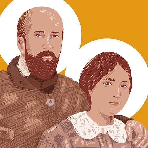 A picture of Saints Zelie and Louis Martin