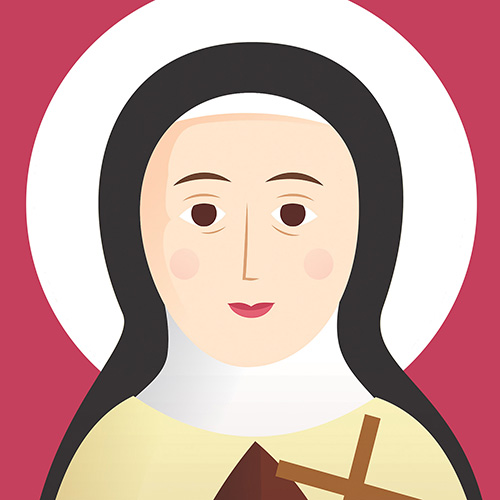 A picture of Saint Therese de Lisieux