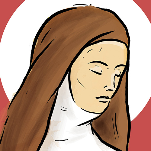 A picture of Saint Margaret of Cortona