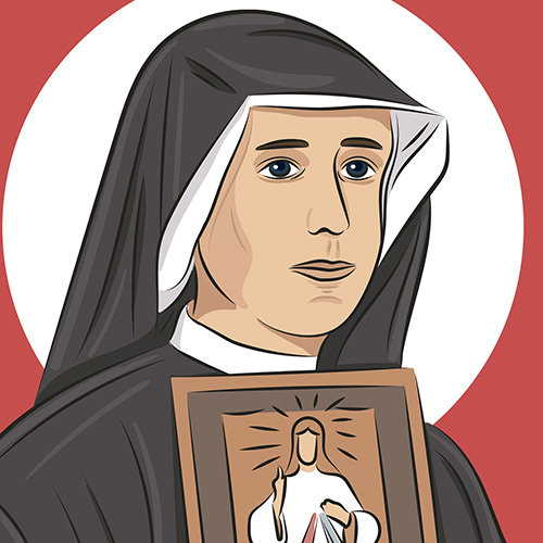 A picture of Saint Faustina Kowalska