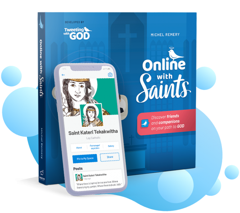 Livre et Application Online with Saints